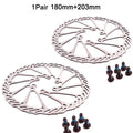 2PC AVID Rotor Bike Brake Rotor Disc MTB 160mm 180mm 203mm Bicycle Rotor For Sram Rotor Brake Mountain Bike Hydraulic Brake Part