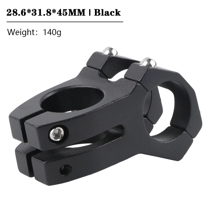 SHIKRA SK09 Stem Mtb Table Power Bicycle Road Short Power Mountain Bike Handlebar Stem 31.8*45MM 25.4*35MM Riser Handle Cycling