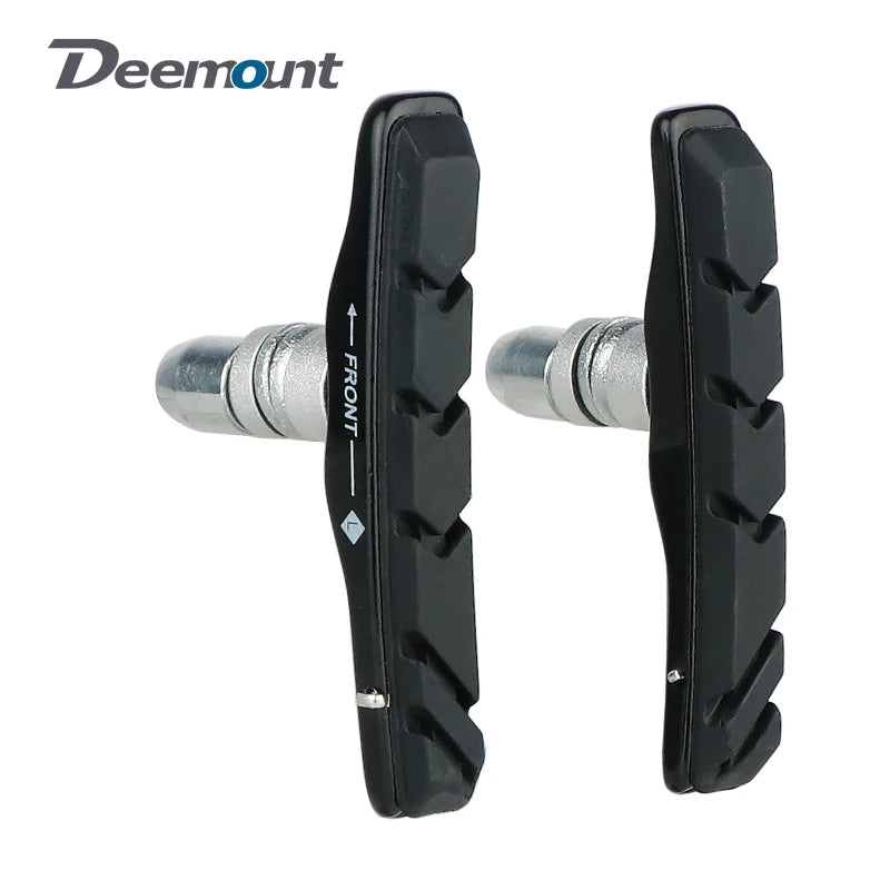 72mm Caliper Brake Pad for MTB Bike Metal Rim Low Wear Bicycle Stopping Blocks for V Shape Clamp Cycle Brake Inserts Replacement