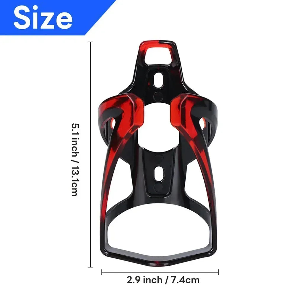 Bicycle Water Bottle Cage Colorful Gradient Cycling Bottle Holder Ultralight MTB Road Bike Water Bottle Bracket Accessories