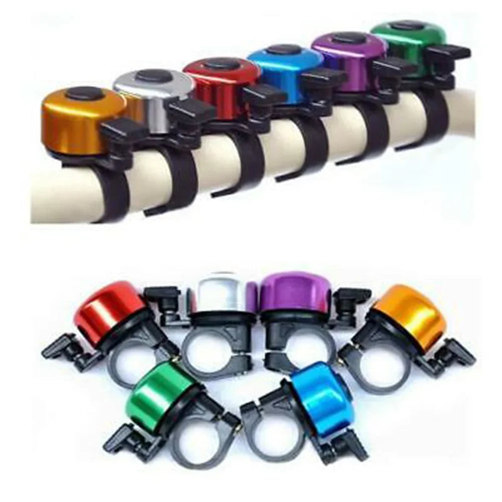 2pcs Small Bicycle Bell Aluminum Alloy Bike Safety Warning Alarm Cycling Handlebar Bell Ring Bicycle Horn Cycling Accessorie