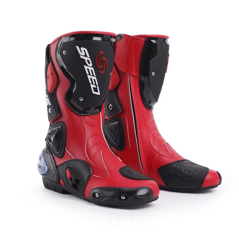 Motorcycle Boots Men Anti-slip Motorcyclist Shoes Adventure Touring Motocross MTB Dirt Bike Boots Motorcycle Accessories