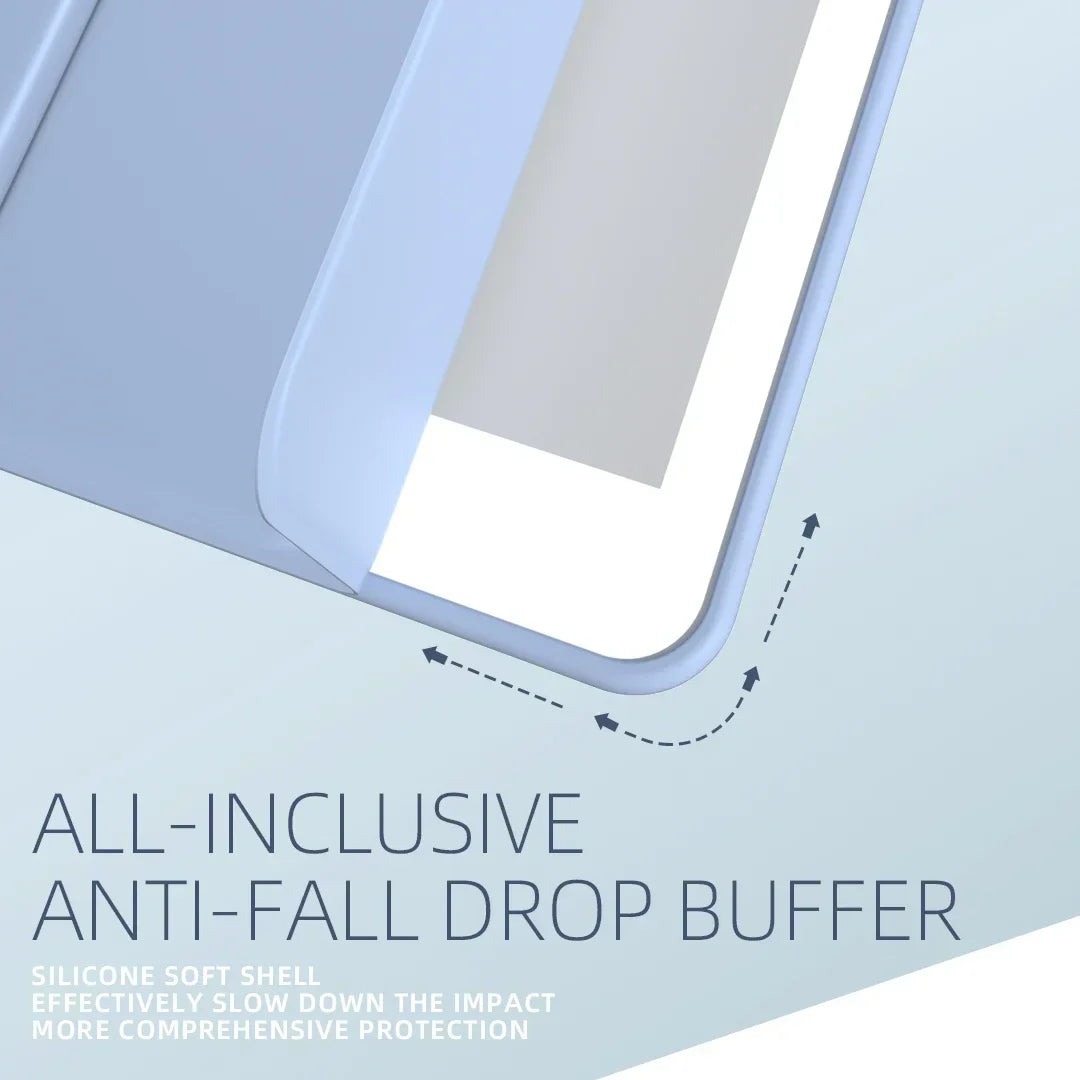Flip Cover Tablet Case For iPad Air Pro MINI Cases 3 4 5 6 7 8 9 10 Generation 11 13 12.9 2024 2025 Leather Sleeve Stand Cases