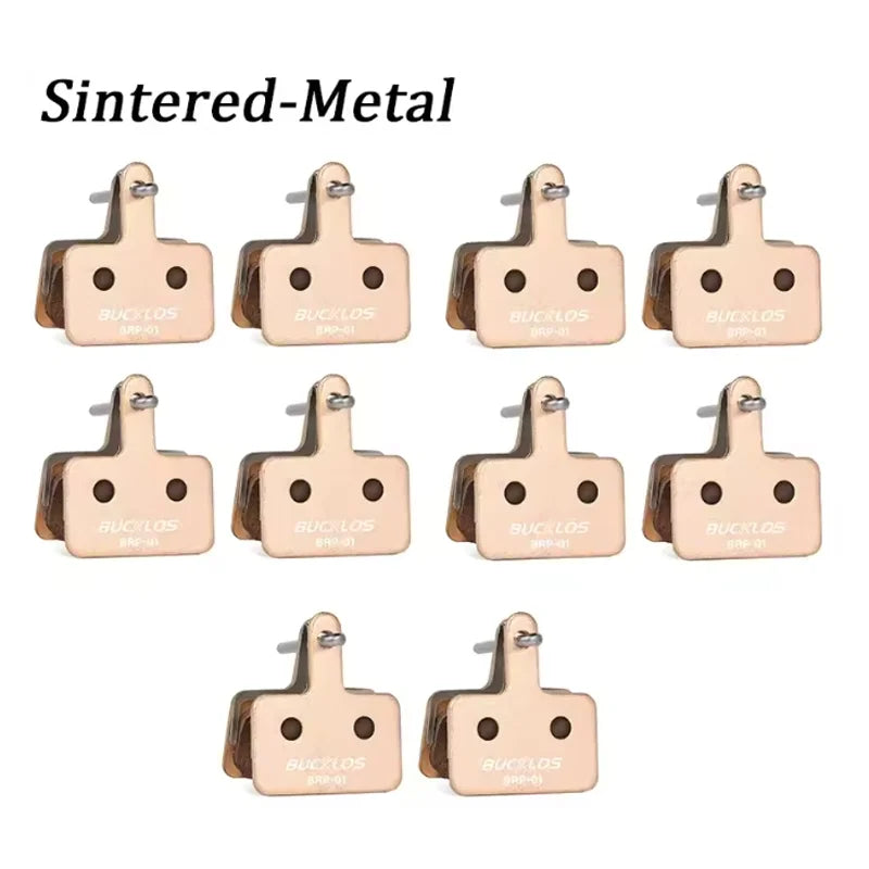 BUCKLOS Bicycle Brake Pads Mountain Road Bike Disc Brake Pads for SHIMANO B01S B03S B05S MT200 MT400 1/2/4/10 Pair Bicycle Parts