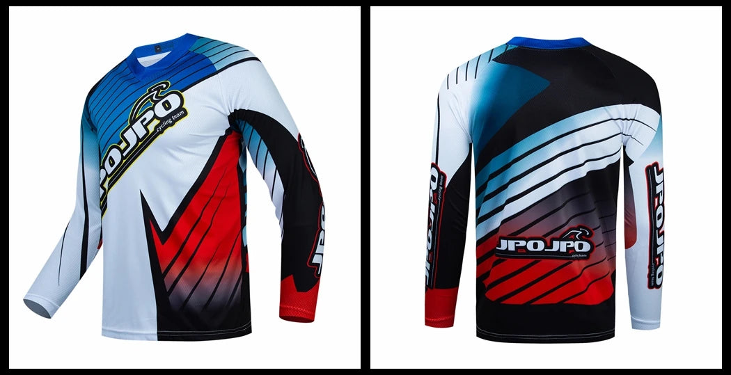Pink Dirt Bike Shirt Kids Motocross Jersey Youth Off Road Motorcycle Shirt Girls DH mtb BMX Jersey Long Sleeve Cycling Jersey