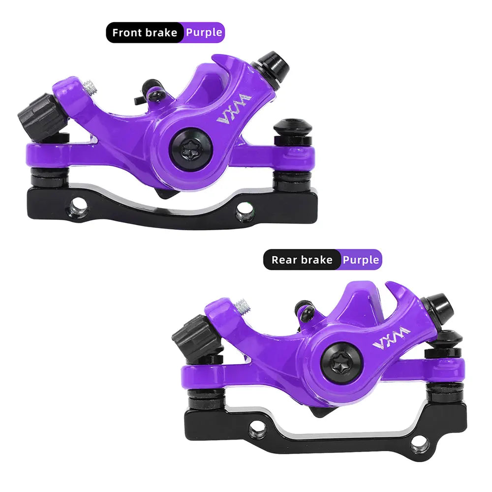 VXM Premium Bike Mechanical Disc Brake Caliper Bicycle Front and Rear 160mm 180mm 140mm Line Pull Brake Rotor Calipers Component