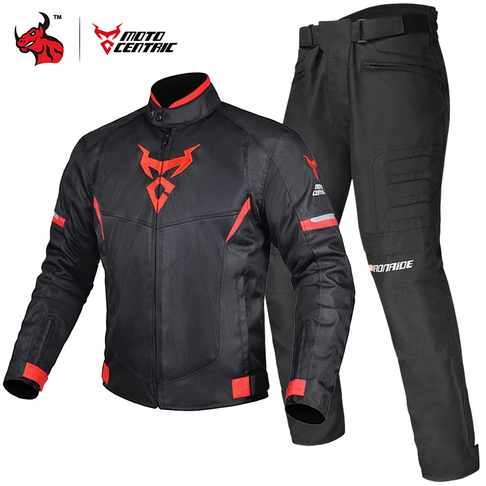 Motorcycle Jacket Protective Clothing Road Commuter Sports Off-Road Riding Clothing Reflective Breathable Durable Anti-Falling