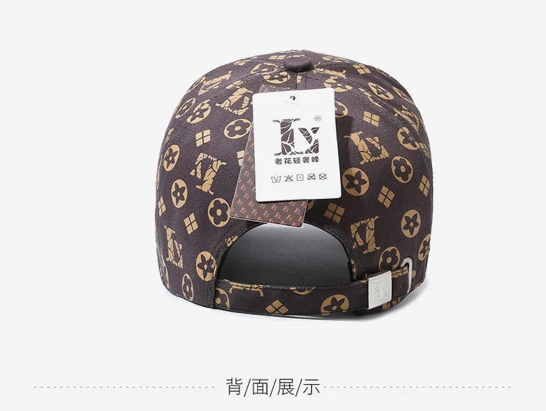Hat Baseball Cap Embroidery Letter Baseball Cap Fashion Couple Shade Sunscreen Versatile