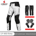 LYSCHY Motocross Jacket Pants Winter Warm Waterproof Motorcycle Riding Jacket Men Women Outdoor Off-Road Motorbike Rally Jacket