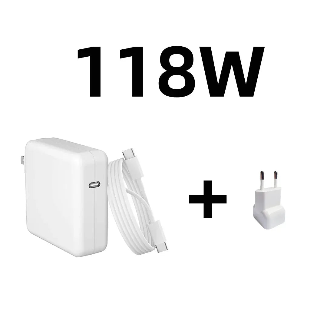 Charger for Apple Macbook Pro 16 15 13 inches laptop, 30W 61W 87W 96W 100W 118W 140W, MacBook Pro type-c