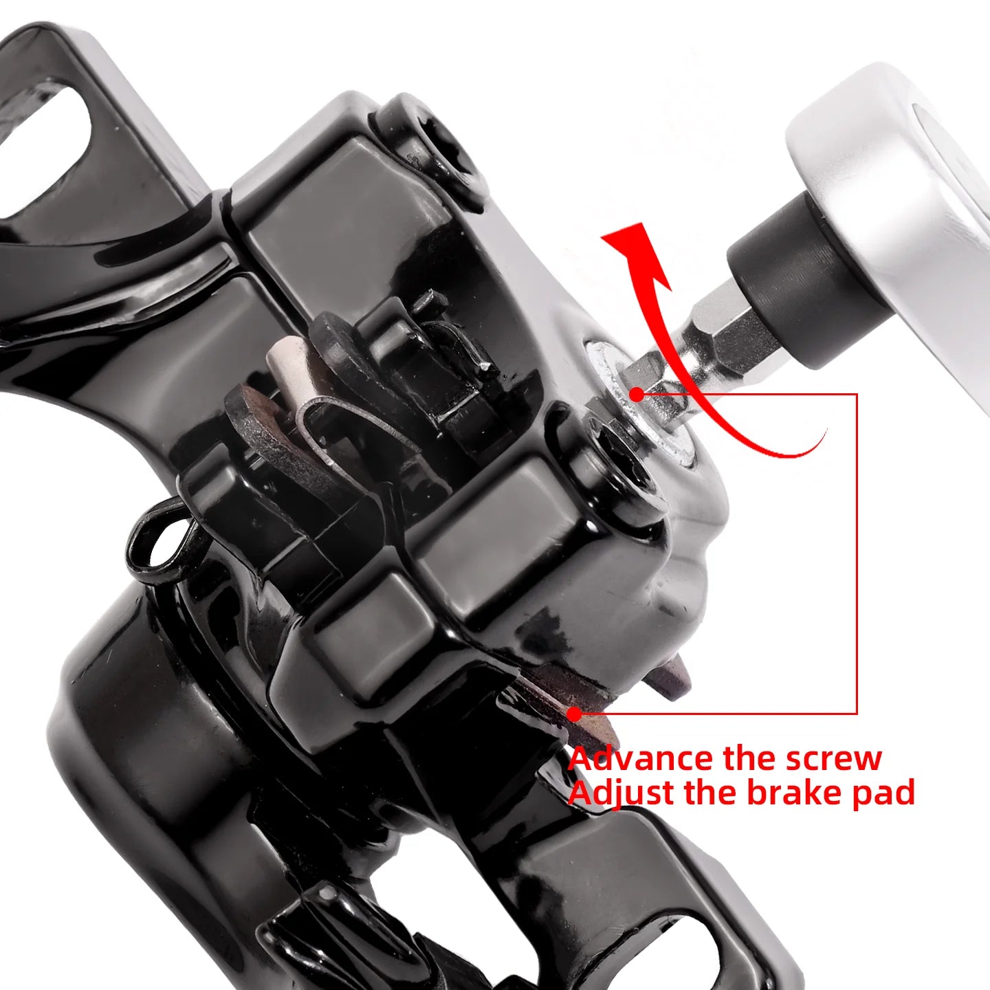 VXM Premium Bike Mechanical Disc Brake Caliper Bicycle Front and Rear 160mm 180mm 140mm Line Pull Brake Rotor Calipers Component
