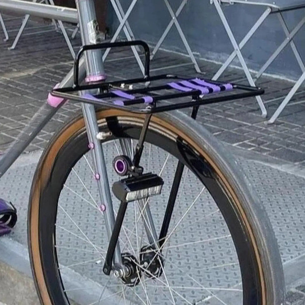Bike Front Carrier Rack Replacement Cycling Professional Bag Luggage Shelf Travel