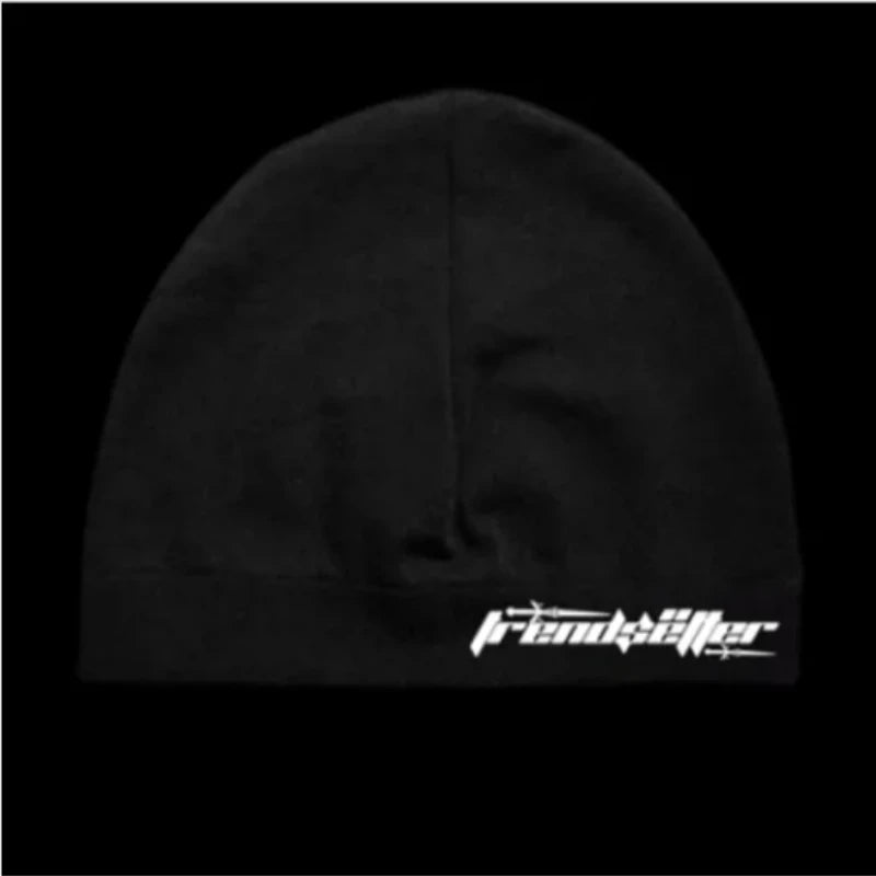 Y2K Aesthetic Fashion Simple Letters Embroidered Men Women Couples Hat Winter Outdoor Hip Hop Rock Streetwear Casual Warm Beanie