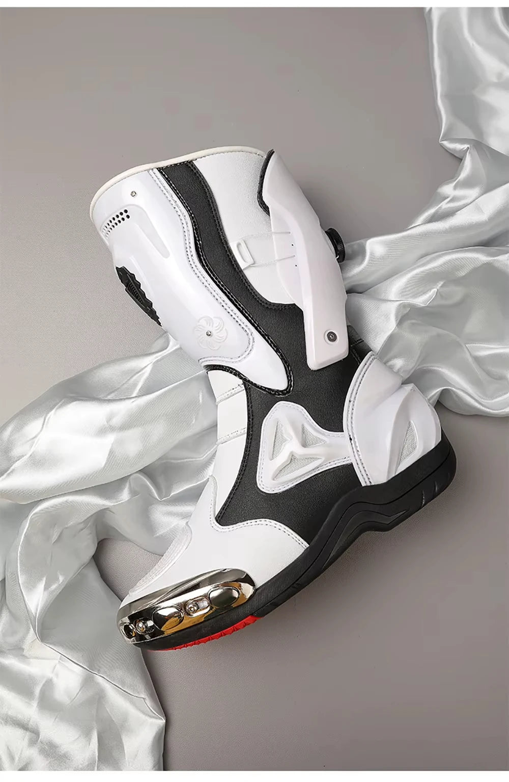 Motorcycle Boots Men Anti-slip Motorcyclist Shoes Adventure Touring Motocross MTB Dirt Bike Boots Motorcycle Accessories