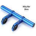 10/20/30cm Bicycle Handlebar Extended Bracket Aluminum MTB Bike Front Light Expansion Bracket Road Cycling Extender Rack Parts