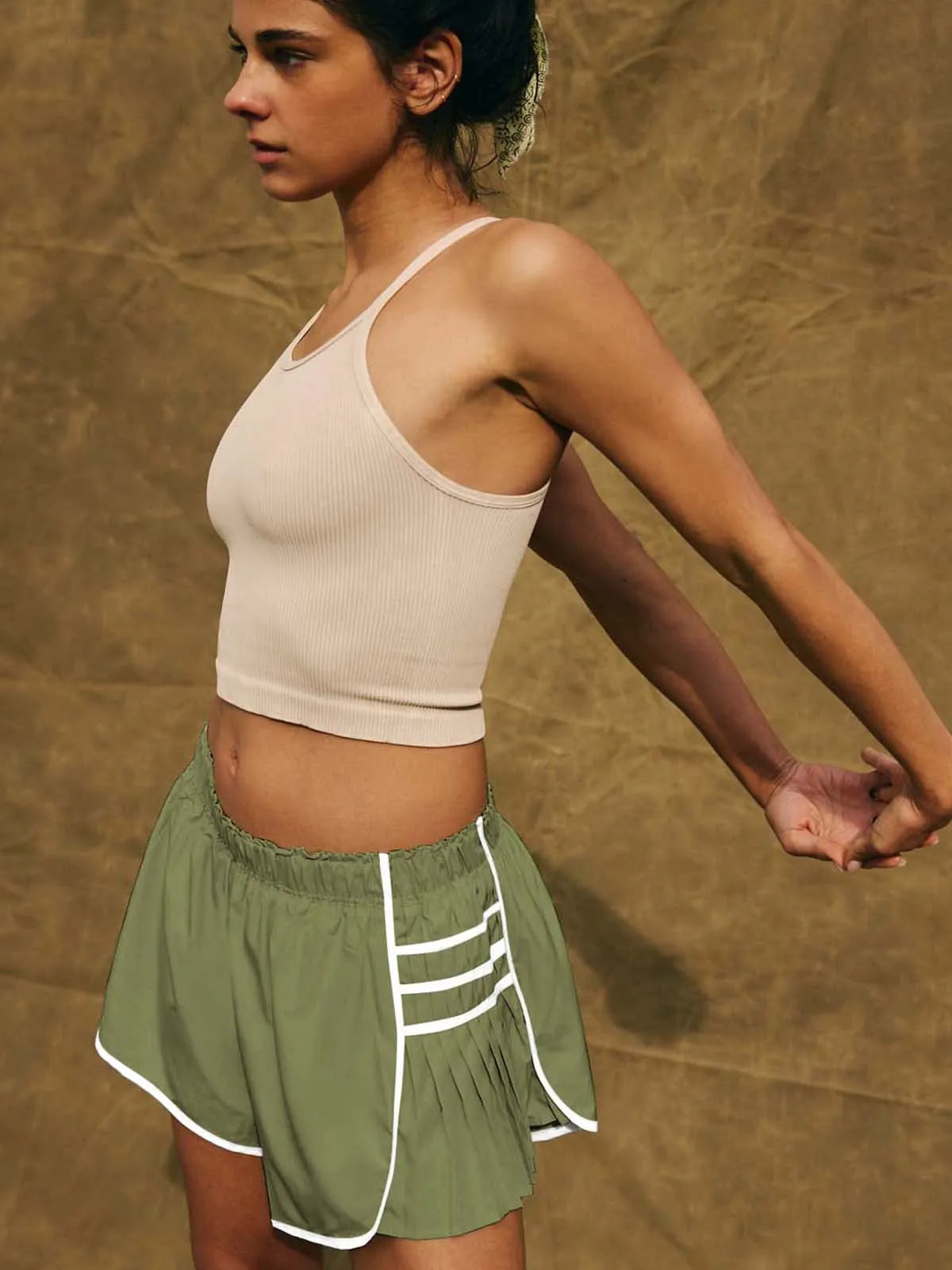Women's loose breathable Sports shorts Casual Fitness Shorts Cycling Running Wearing Causal Thyin Anti-Walking Gym Yoga Pants
