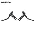MEROCA 1Pair Bicycle Brake Lever Ultra-light Aluminum Alloy For 22.2mm Handlebar Folding Bicycle Brake Lever