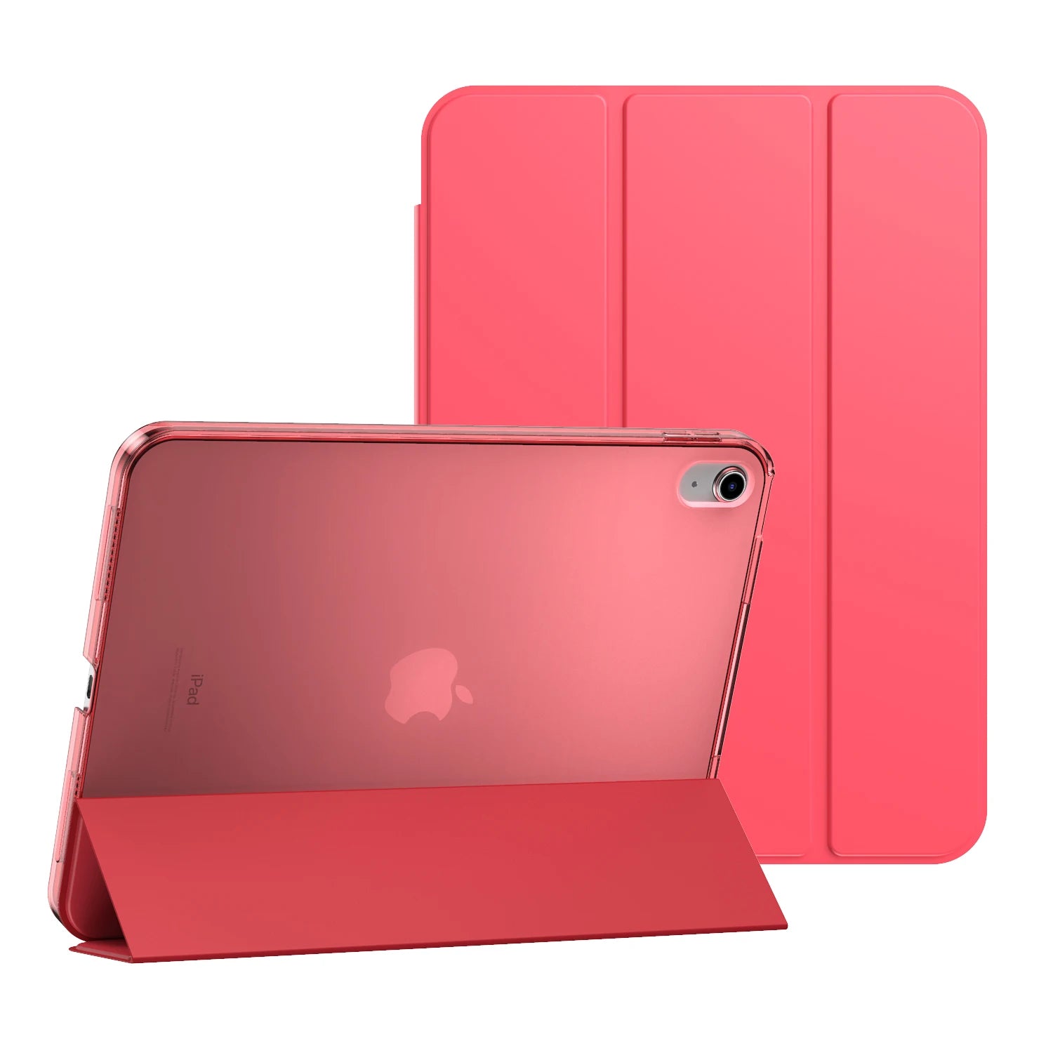 For iPad(A16) 11th Generation 2025, iPad 10th Gen Case 10.9inch 2022,Back Shell Smart Cover, Support Touch ID, Auto Wake/Sleep