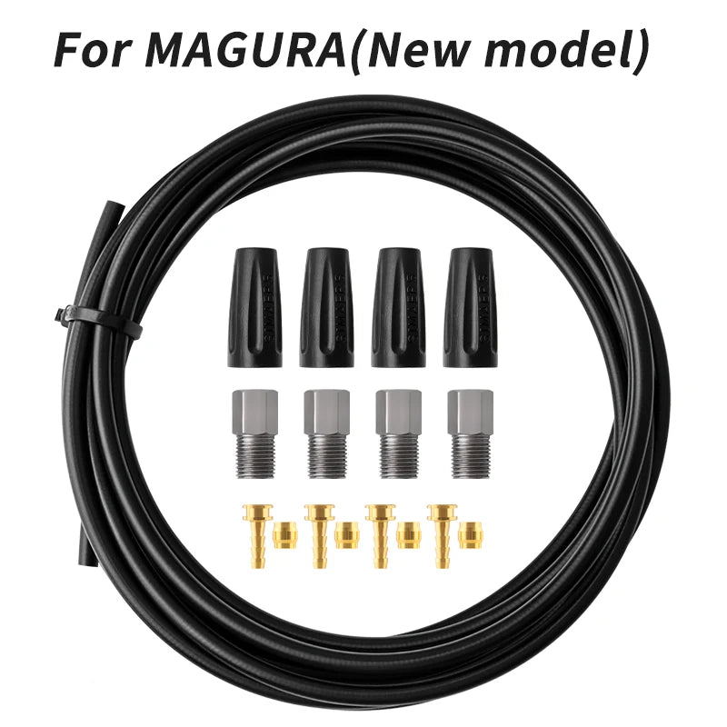 Bike Hydraulic Brake Cable Sets For SHIMANO SRAM MAGURA TEKTRO 5mm*3m MTB Mountain Bicycle Oil Disc Brake Hose