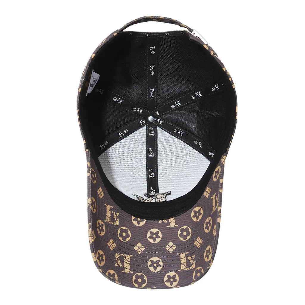 Hat Baseball Cap Embroidery Letter Baseball Cap Fashion Couple Shade Sunscreen Versatile