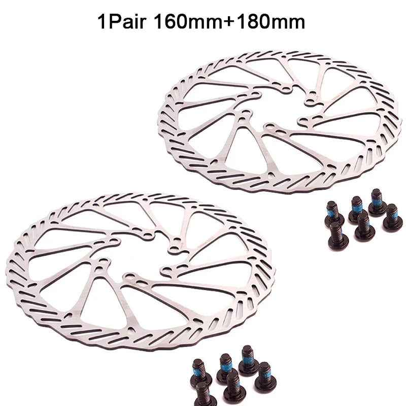 2PC AVID Rotor Bike Brake Rotor Disc MTB 160mm 180mm 203mm Bicycle Rotor For Sram Rotor Brake Mountain Bike Hydraulic Brake Part