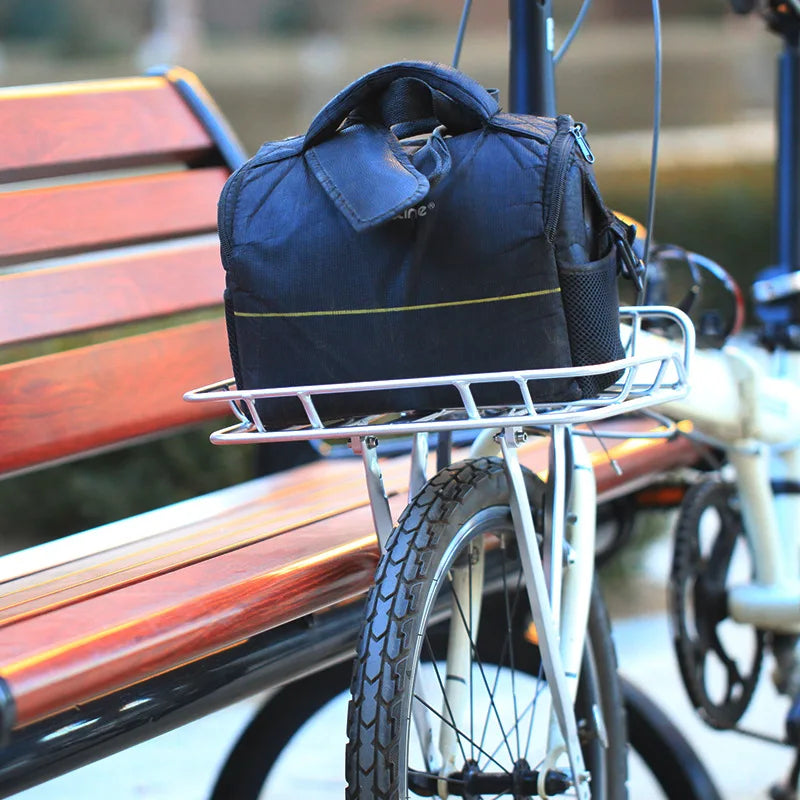 20 Inch Bike Front Rack Aluminum Alloy Super Light Front Basket for Dahon D7 D8 P8 Folding Bike