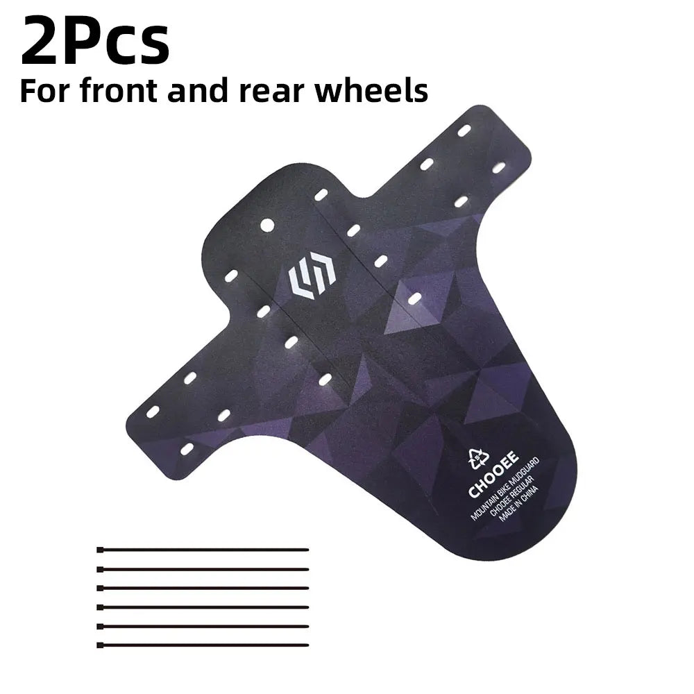 2Pcs Bicycle Fenders Front/Rear Tire Wheel Universal Mudguard MTB Road Bike Wings Fenders Cycling