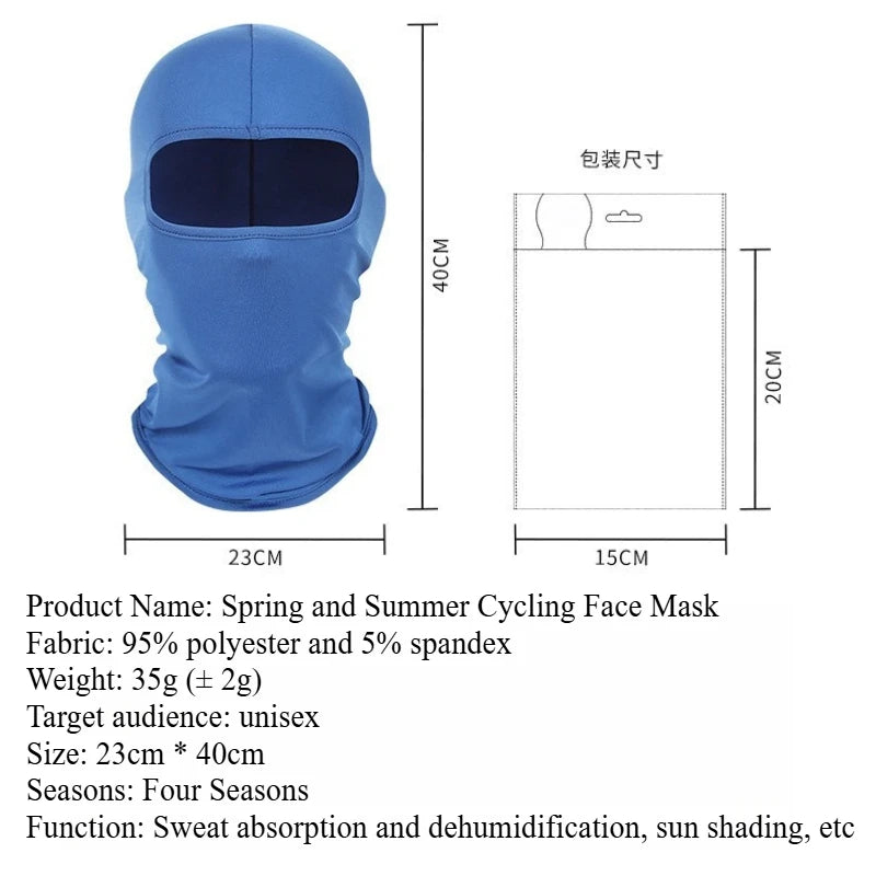 Ski Mask for Men Full Face Mask Balaclava Black Ski Masks Covering Neck Gaiter Mask Hiking Cycling Airsoft Cap Bike Head Cover
