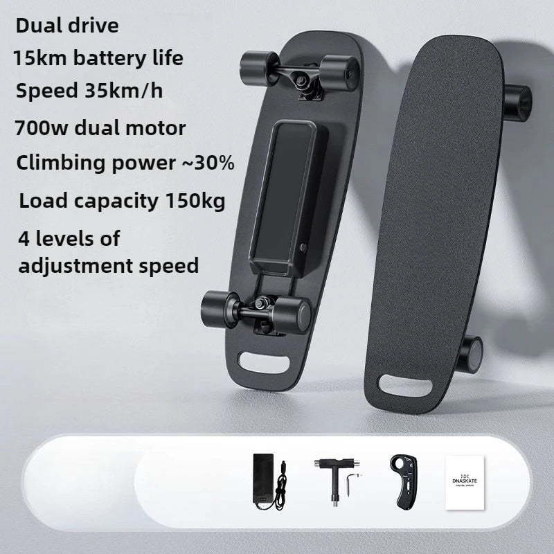 350W/700W 4-Wheel Electric Scooter 24V/36V Single and dual drive with Remote Control for Adults Commuting, Travel & Outdoor