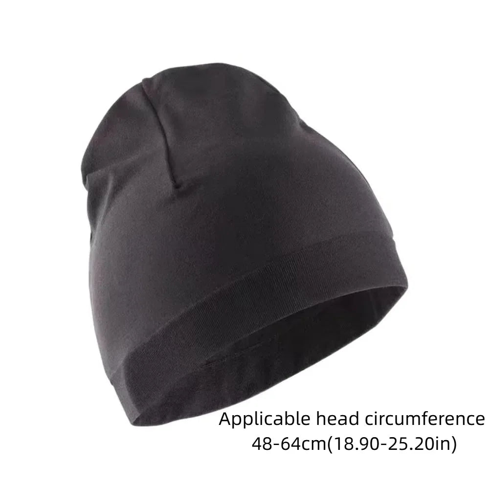 Skullcaps Winter Running Hats Solid Color Warmer Sport Cap Running Winter Windproof Quick Drying Sport Bonnet Fishing