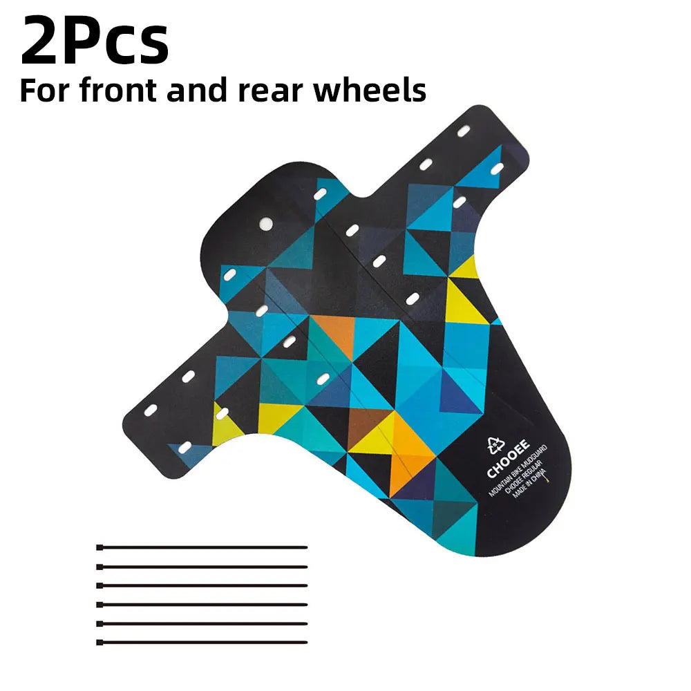 2Pcs Bicycle Fenders Front/Rear Tire Wheel Universal Mudguard MTB Road Bike Wings Fenders Cycling