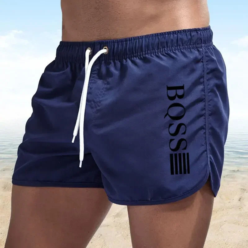 2026 Summer Quick-Dry Swim Pants, Breathable Mesh Quick-Dry Surf and Beach Pants, Men's Sport Pants, Elastic Waist Short Pants