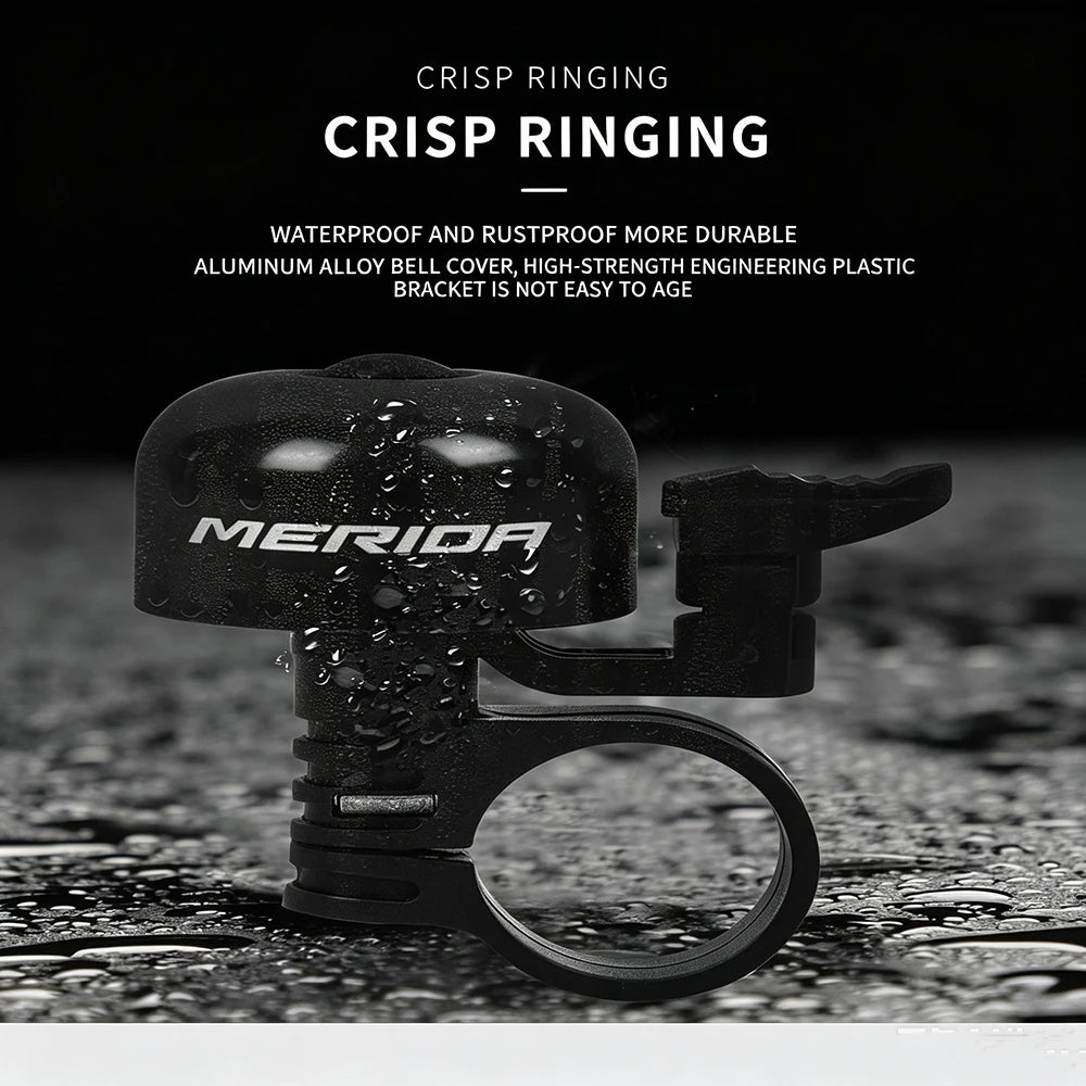 Universal Bicycle Bell Aluminum Alloy Bike Handlebar Bell Ring Mountain Road Cycling Safety Warning Horn Bike Accessories