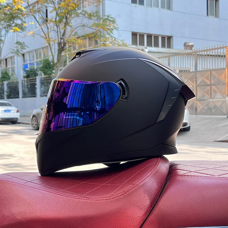 Motorcycle full Face Helmets for Men and Women Moto Racing helmet Adult safety helmet DOT certification