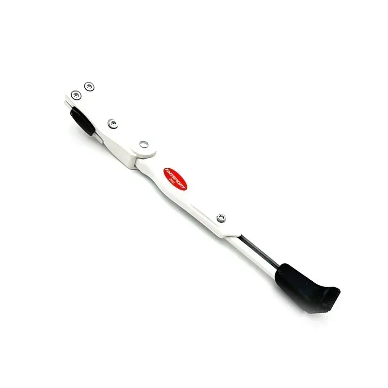 1Pcs Adjustable Bike Stand Black/White Bicycle Kickstand for MTB Road Mountain Bike Parking Rack Side Support Foot Brace