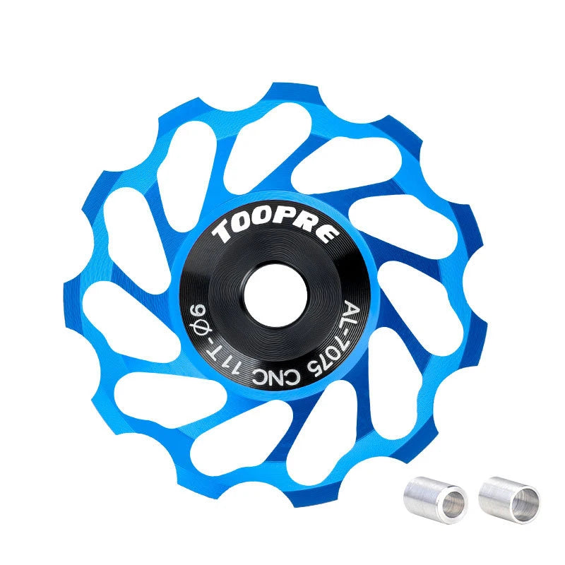 TOOPRE 11T MTB Rear Derailleur Jockey Wheel Ceramic Bearing Pulley Road Bike Jockey Rear Derailleur Repair Kit