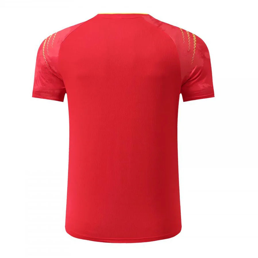 Free Custom Name 2025 China Team Table Tennis Shirts Men Women, Children ping pong t shirt Table tennis clothes Badminton Shirts