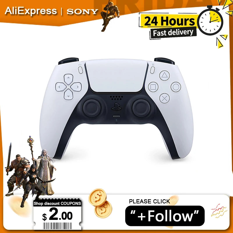 Sony PS5 Controller - Original DualSense Wireless Game Console Accessory for PlayStation 5