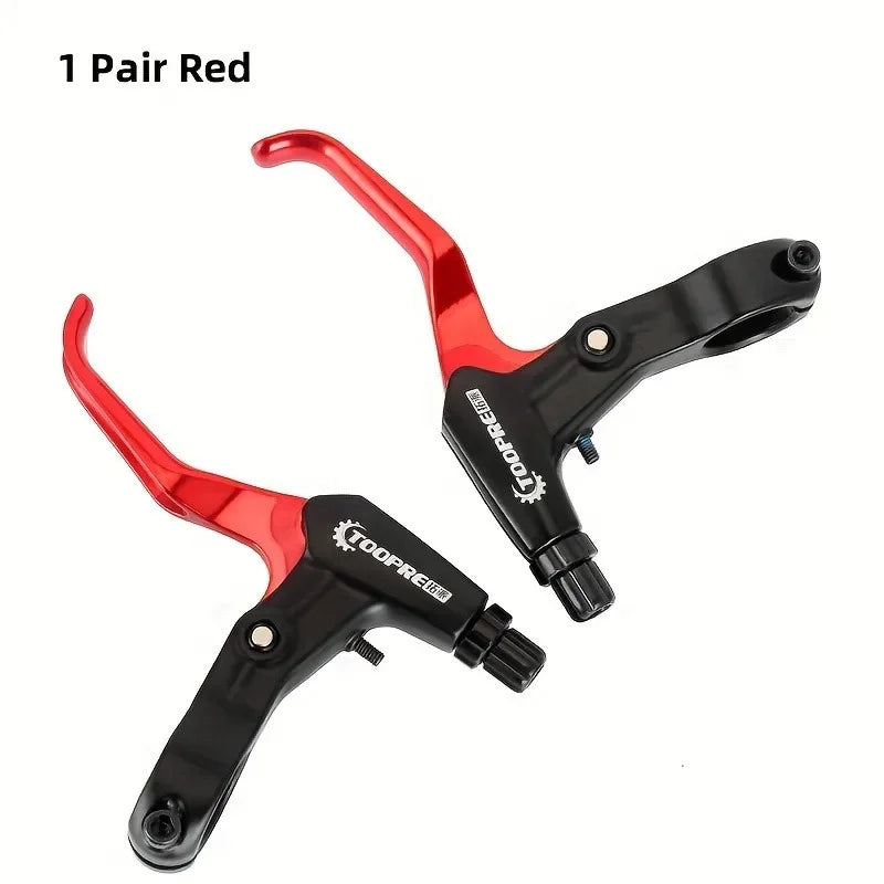 1 Pair Bike Brake Lever High Quality Ultralight Aluminum Alloy Bicycle BMX Brake Handle MTB Mountain Cycling Brake Levers V/Disc