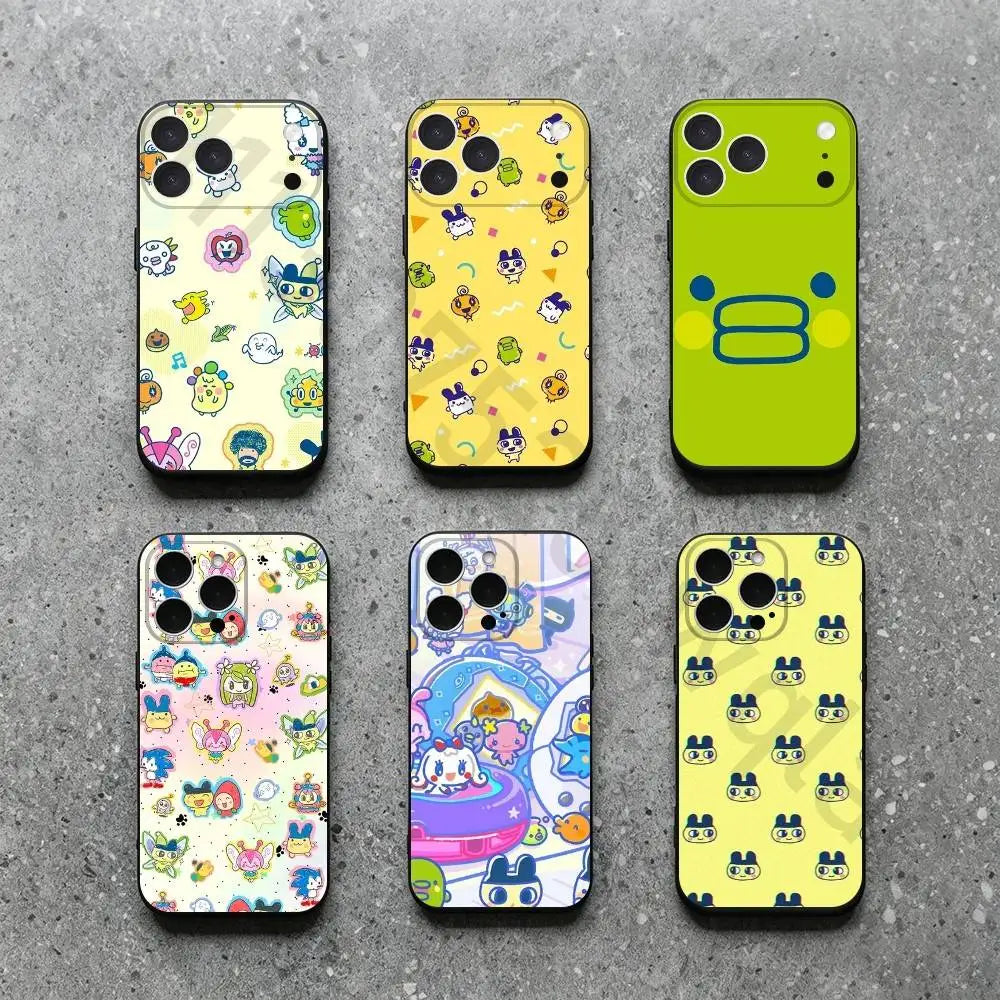 T-Tamagotchi M-Mametchi Phone Case for iPhone 17 Air 16 14 15 11 12 13 Pro Max 15 16 Plus 16E Shockproof Cover