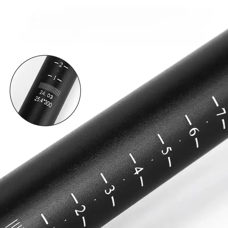 Bicycle Seat Post 25.4/27.2/28.6/30.4/30.8/31.6 MTB, Road Cycling Bridge Column of Lightweight Aluminum Alloy Cushion Seat Post