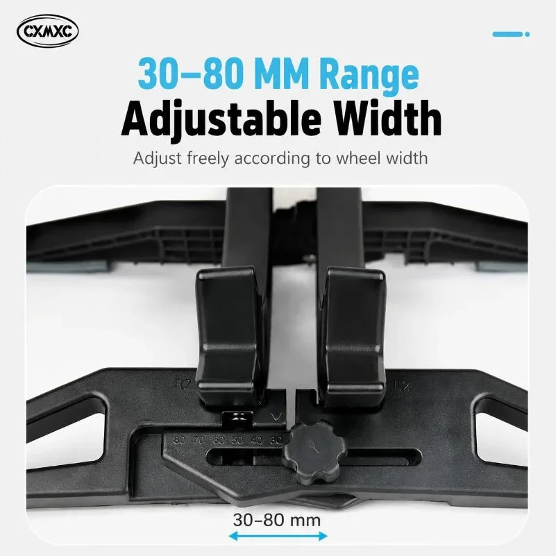 Upgraded Thickened Bicycle Parking Rack Portable Adjustable Road MTB Bike Display Stand Support Fixed Kickstand Storage Rack