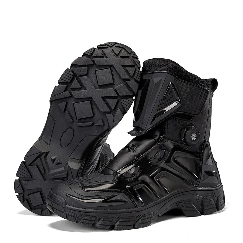 Moto Boots Motorcycle Breathable Off-road Men Women Leather Waterproof Pull Boots 47 Locomotive Equipment Summer Cycling Shoes