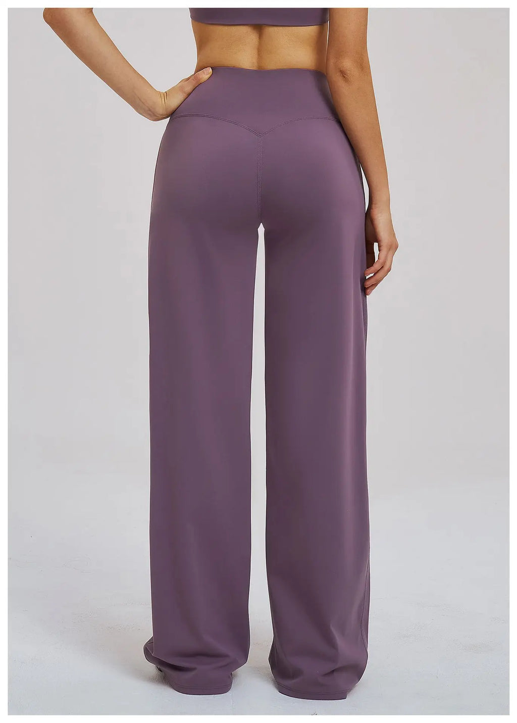 Yoga Flared Pants Women Sexy High Waist Wide Leg Pants Gym Fitness Bell Bottom Trousers Sports Flared Pants Latin Dance Trousers