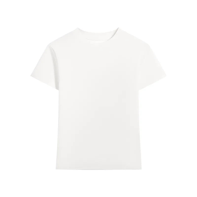2025 Women's T-shirt Short Sleeve O-neck Cotton Loose Shirts for Women Korean Harajuku Streetwear Casual Spring Summer Top Tees