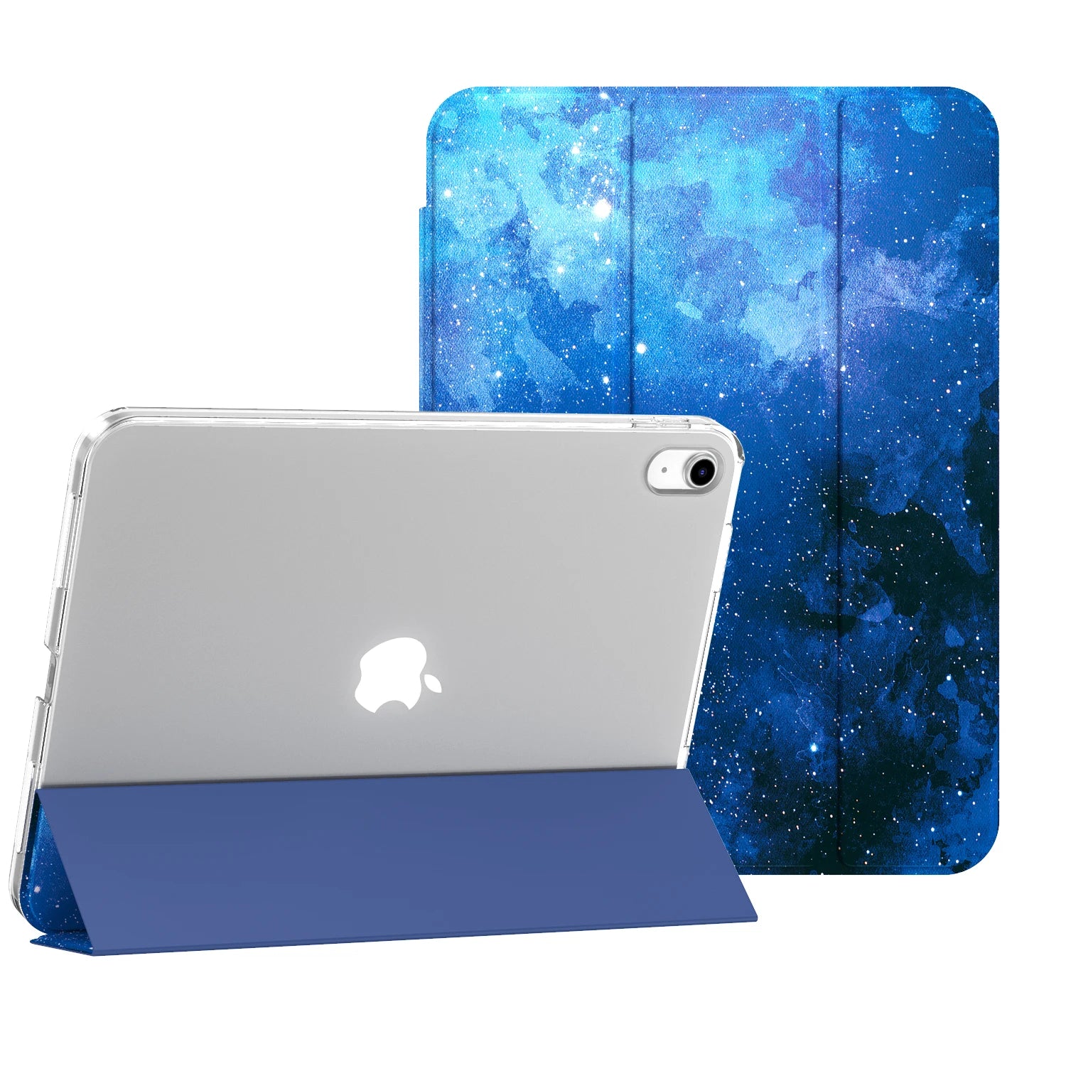 For iPad(A16) 11th Generation 2025, iPad 10th Gen Case 10.9inch 2022,Back Shell Smart Cover, Support Touch ID, Auto Wake/Sleep