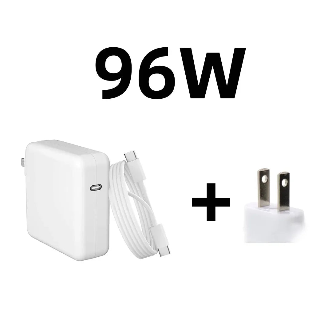 Charger for Apple Macbook Pro 16 15 13 inches laptop, 30W 61W 87W 96W 100W 118W 140W, MacBook Pro type-c