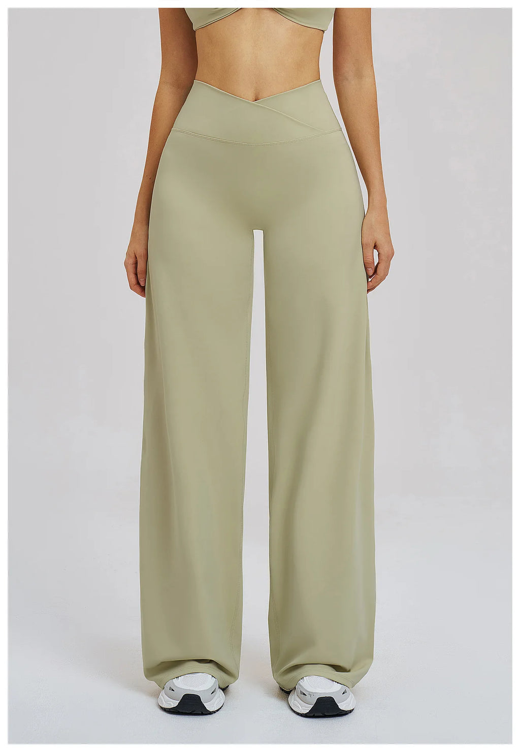Yoga Flared Pants Women Sexy High Waist Wide Leg Pants Gym Fitness Bell Bottom Trousers Sports Flared Pants Latin Dance Trousers