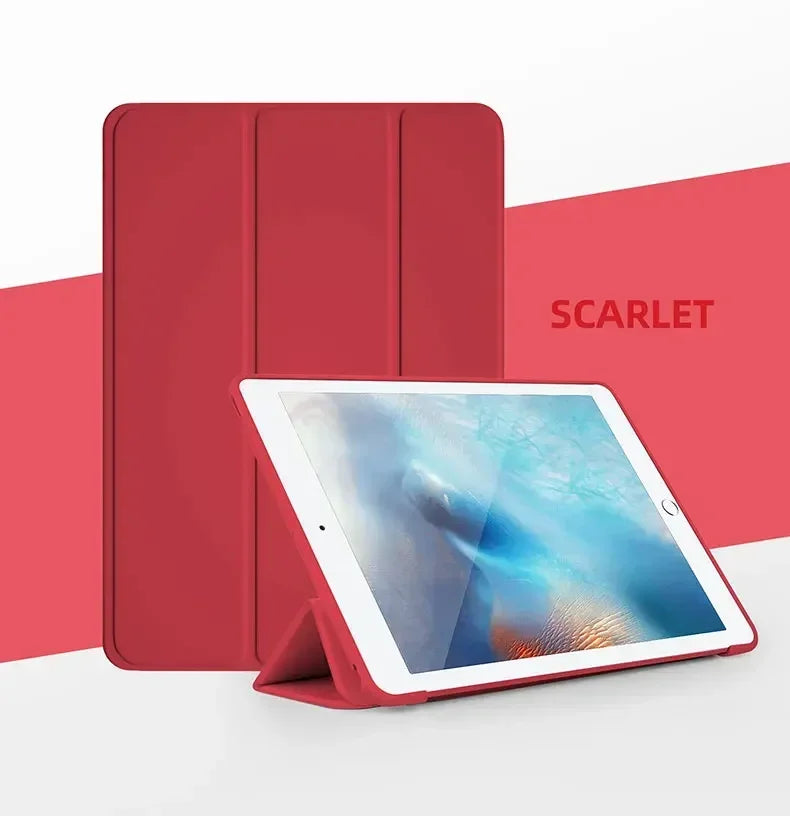 Flip Cover Tablet Case For iPad Air Pro MINI Cases 3 4 5 6 7 8 9 10 Generation 11 13 12.9 2024 2025 Leather Sleeve Stand Cases