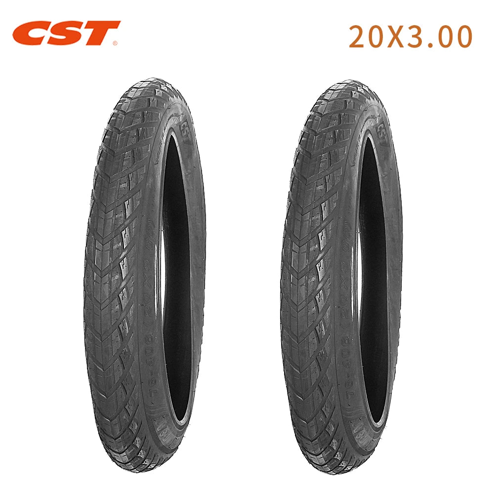 CST 20inch 20X3.00 Fat Tire Snow Beach Bicycle Tire 20*3.00 76-406 Electric Snowmobile MTB Bicycle Anti-Slip Fat Tire